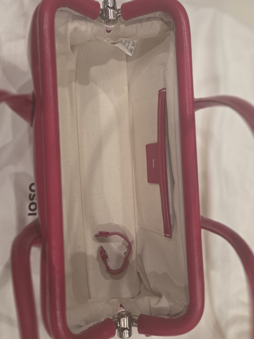 OSOI Red Boat Wide Mini Bag - Picture 6 of 6